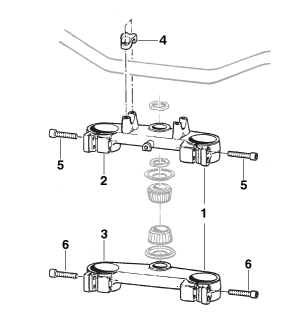 Pièces d'origine pour TM RACING 100 100 100 2 Temps MX/EN 2004 - Fourches et suspensions