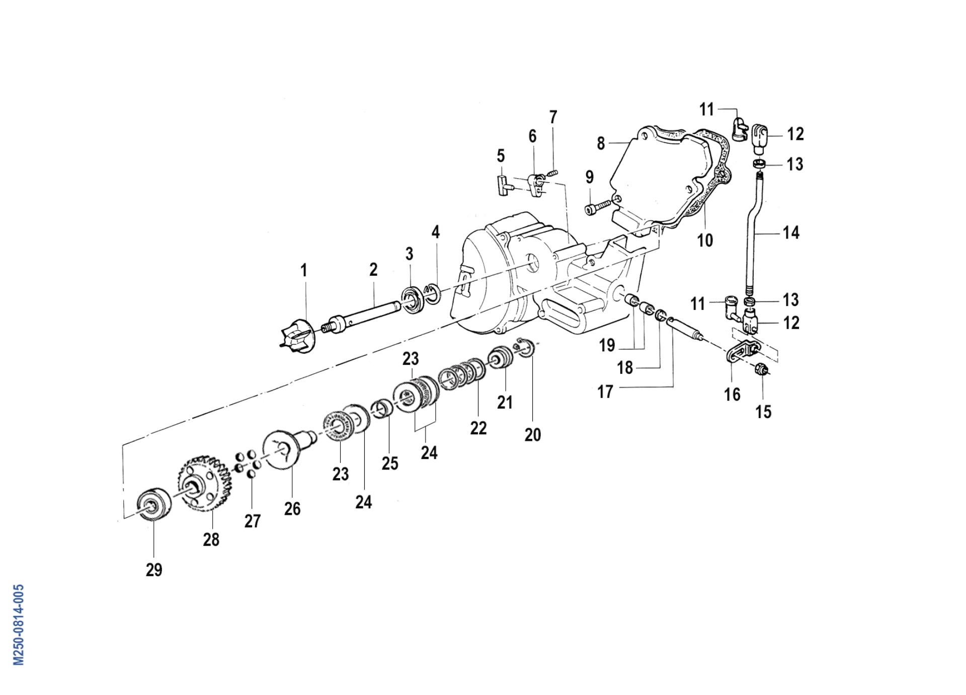 Pièces d'origine pour TM RACING 300 300 2T 300 EN 2014 - Embrayage centrifuge