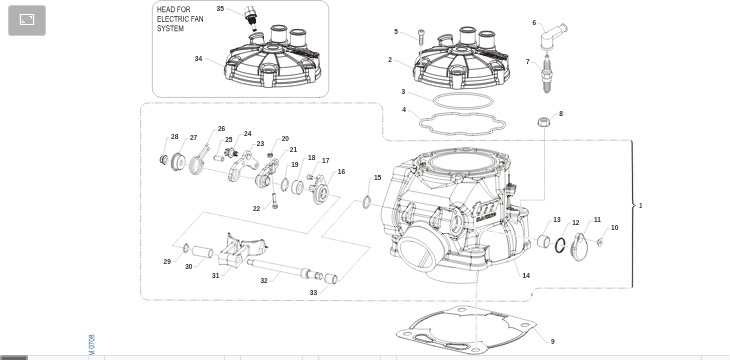 Pièces d'origine pour TM RACING 300 300 2T 300 EN 2023 - Cylindre