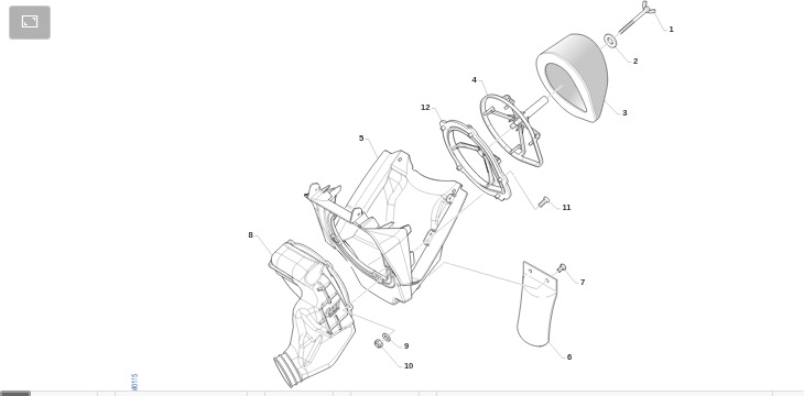 Pièces d'origine pour TM RACING 85 85 2T 85 MX JUNIOR 2021 - Filtre à air moteur