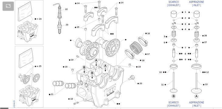 Pièces d'origine pour TM RACING 450 450 4T 450 Fi SMR 2025 - Boîte à air