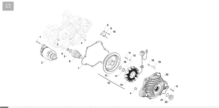 Pièces d'origine pour TM RACING 300 300 2T 300 EN 2021 - Système d'allumage