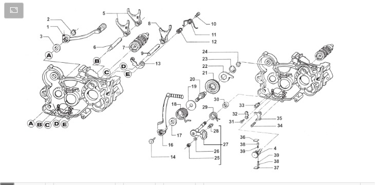 Pièces d'origine pour TM RACING 85 85 2T 85 MX JUNIOR 2020 - Fourches et suspensions KS