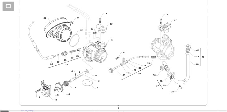 Pièces d'origine pour TM RACING 300 300 4T 300Fi MX 2017 - Corps d'admission