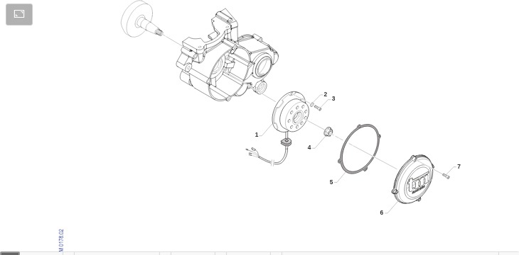 Pièces d'origine pour TM RACING 144 144 2T 144 MX 2022 - Allumage