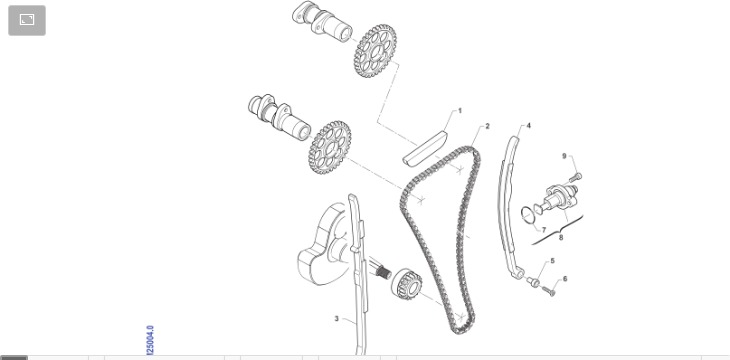 Pièces d'origine pour TM RACING 250 250 4T 250 Fi EN 2015 - Distribution et entraînement moteur