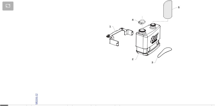 Pièces d'origine pour TM RACING 250 250 4T 250 Fi SMK 2024 - Réservoir de ventilation du moteur