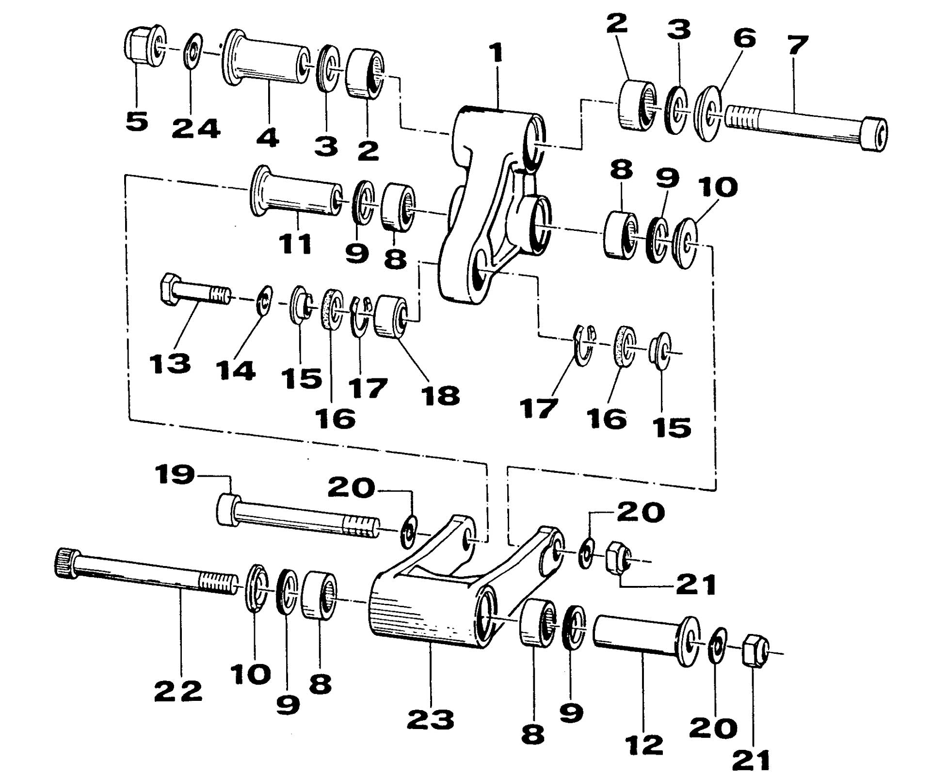 Pièces d'origine pour TM RACING 100 100 100 2 Temps MX/EN 2000 - Biellettes