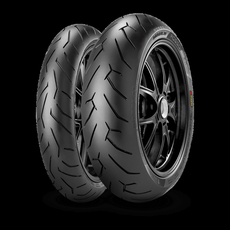 Pneu PIRELLI DIABLO ROSSO II 160/60 ZR 17 M/C (69W) TL