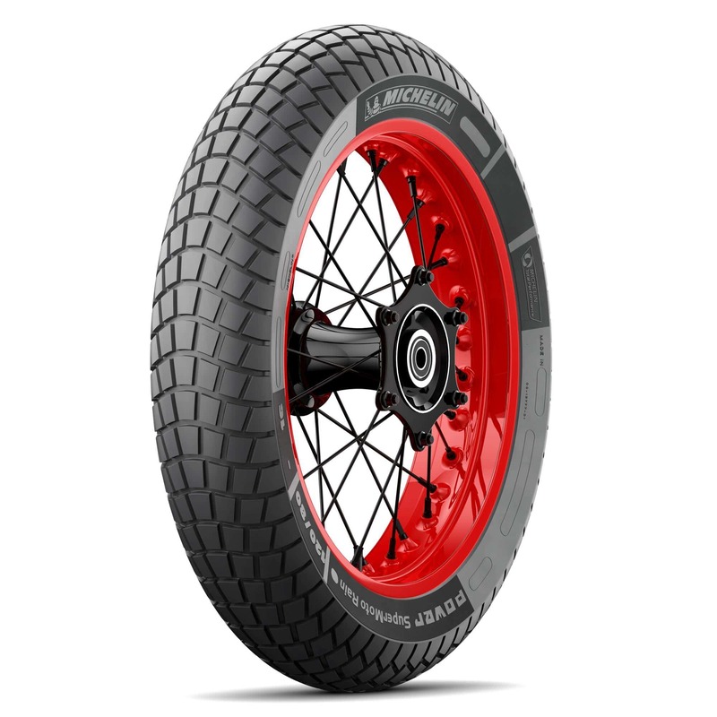 Pneu MICHELIN POWER SUPERMOTO RAIN 120/75 R 16.5 NHS TL