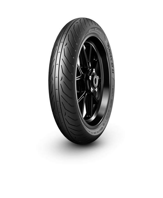 Pneu PIRELLI ANGEL GT II (F) 120/60 ZR 17 M/C (55W) TL