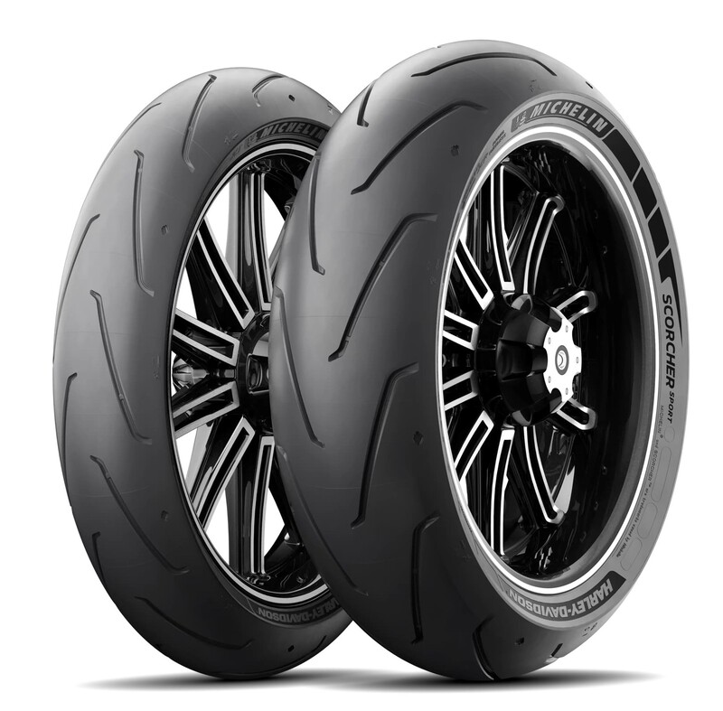 Pneu MICHELIN SCORCHER SPORT (HARLEY-D) 180/55 ZR 17 M/C (73W) TL