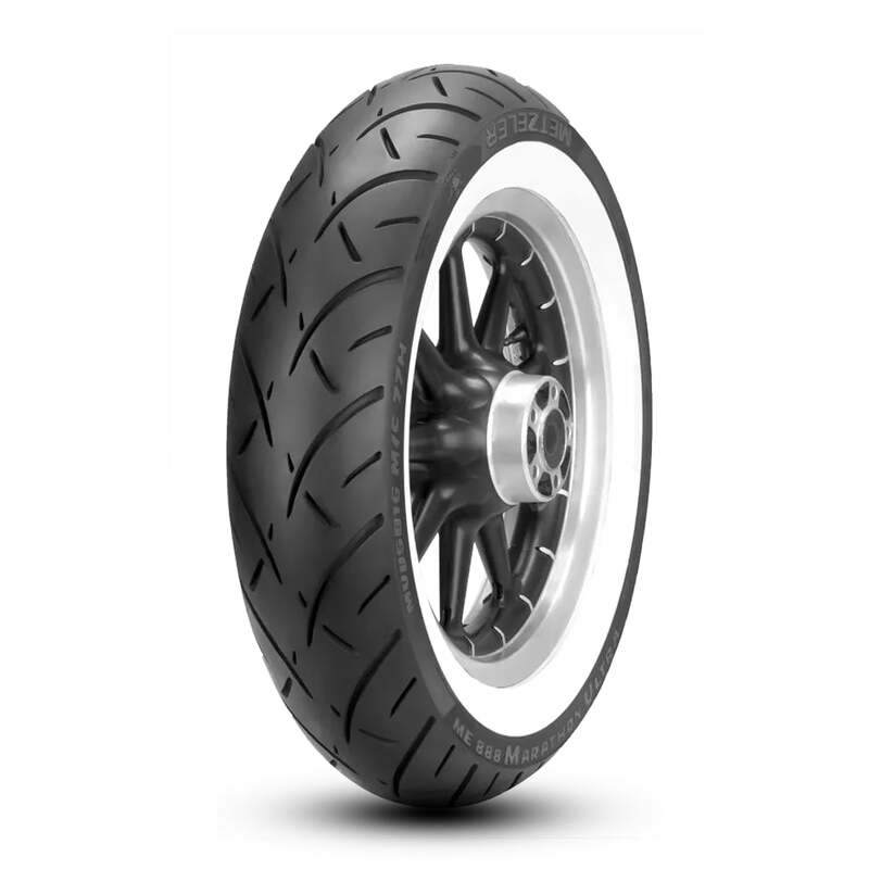 Pneu METZELER ME 888 MARATHON ULTRA WW Flancs Blancs 150/80 B 16 M/C 77H TL