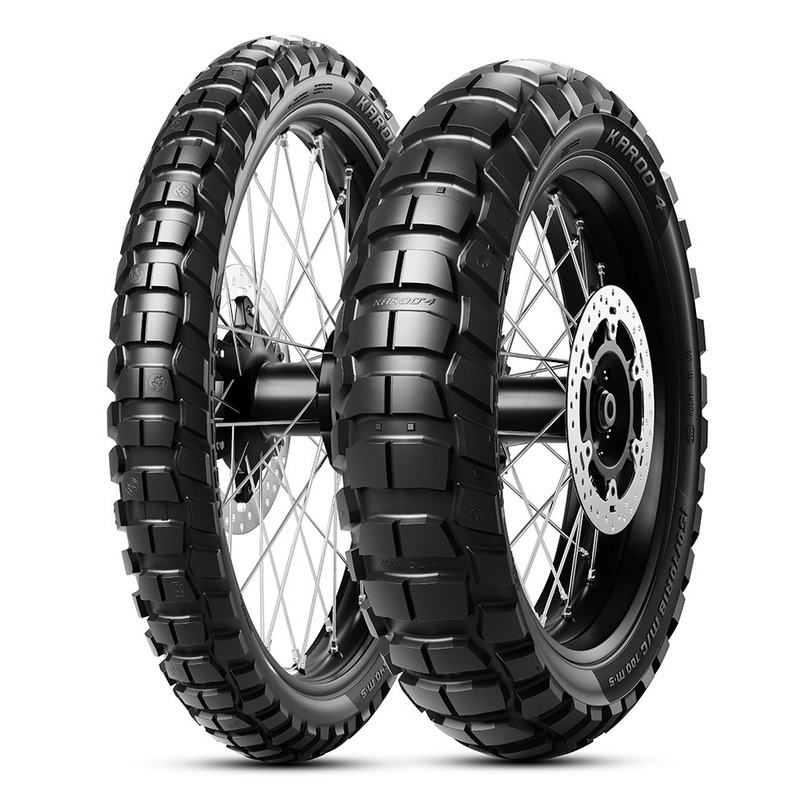 Pneu METZELER KAROO 4 130/80 R 17 M/C 65Q TL M+S