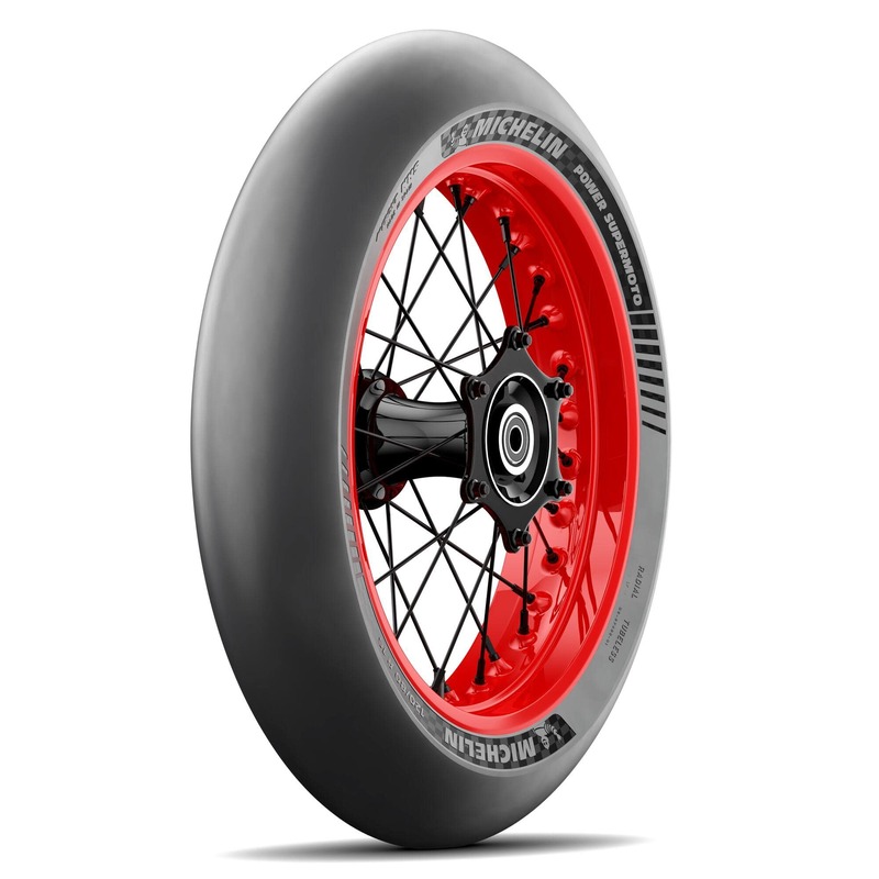 Pneu MICHELIN POWER SUPERMOTO MEDIUM 120/75 R 16.5 NHS TL
