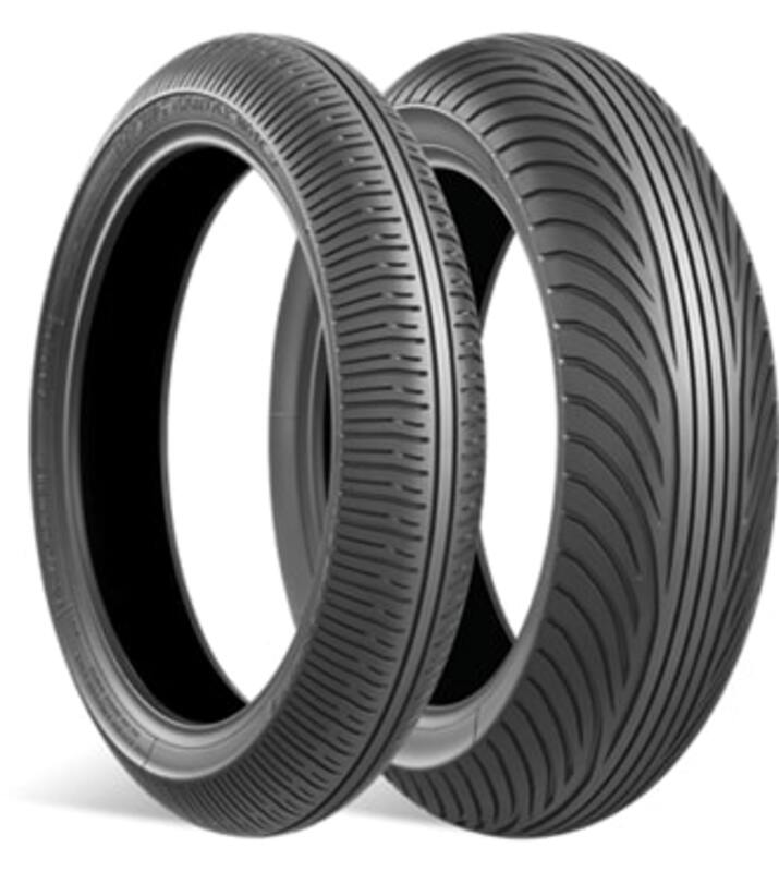 Pneu BRIDGESTONE BATTLAX W01 RAIN SOFT FRONT 90/580 R 17 NHS TL