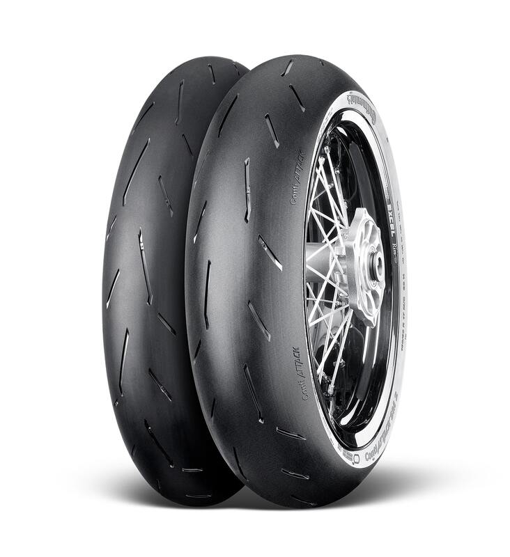 Pneu CONTINENTAL CONTIATTACK SM 2 160/60 R 17 M/C 69H TL