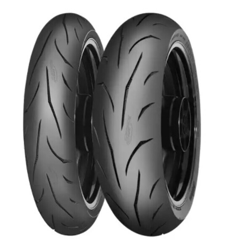 Pneu MITAS SPORT FORCE+ RS 120/70 ZR17 (58W) TL RACING SOFT