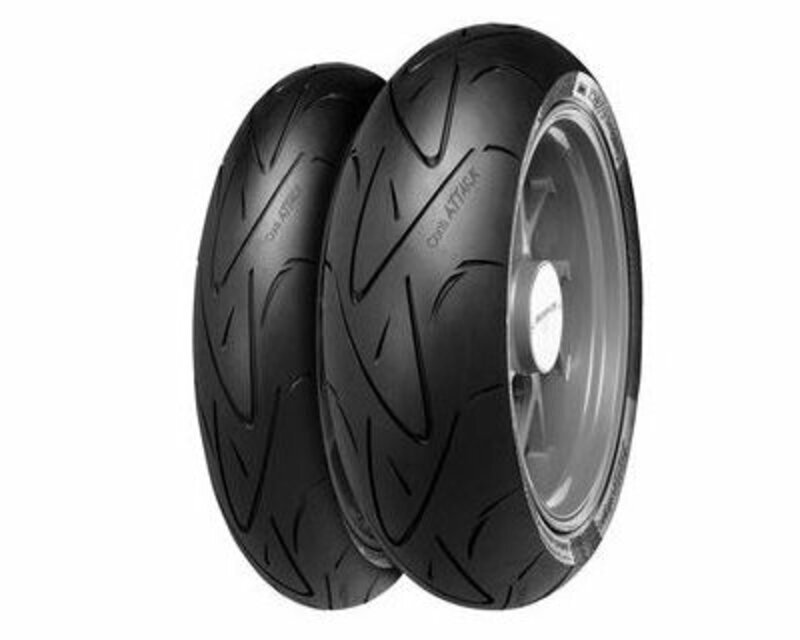 Pneu CONTINENTAL CONTISPORTATTACK 190/55 ZR 17 M/C (75W) TL