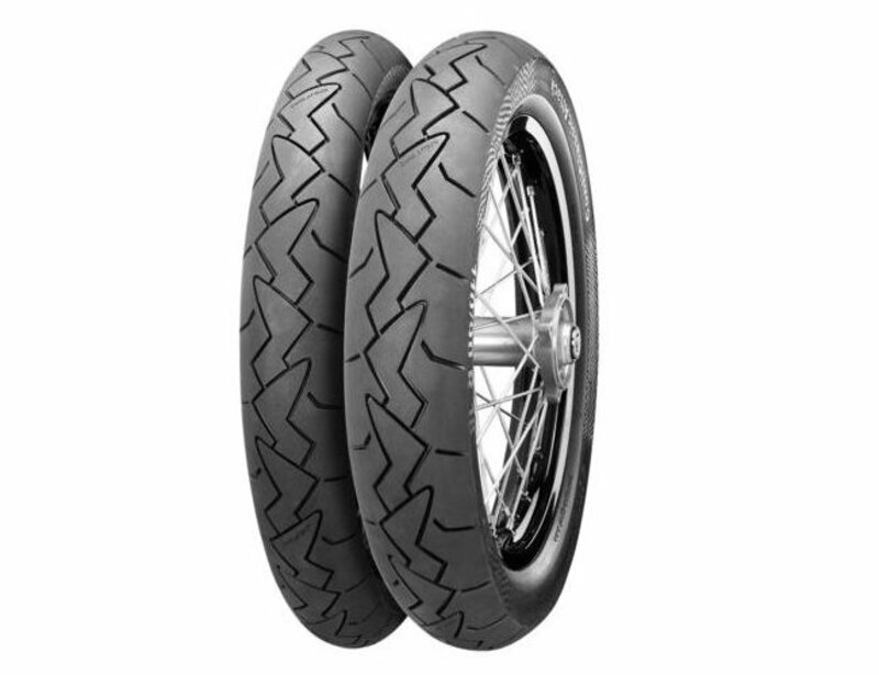 Pneu CONTINENTAL CONTICLASSICATTACK FRONT 100/90 R 19 M/C 57V TL