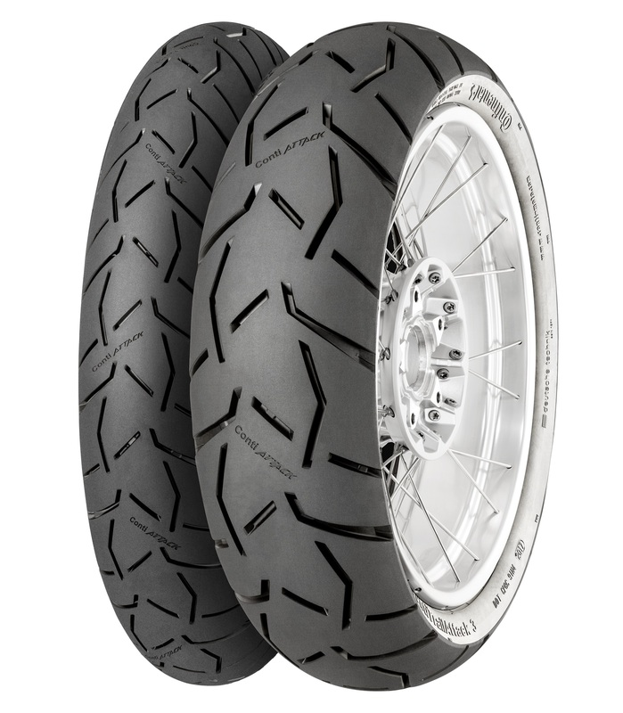 Pneu CONTINENTAL CONTITRAILATTACK 3 160/60 ZR 17 M/C (69W) TL